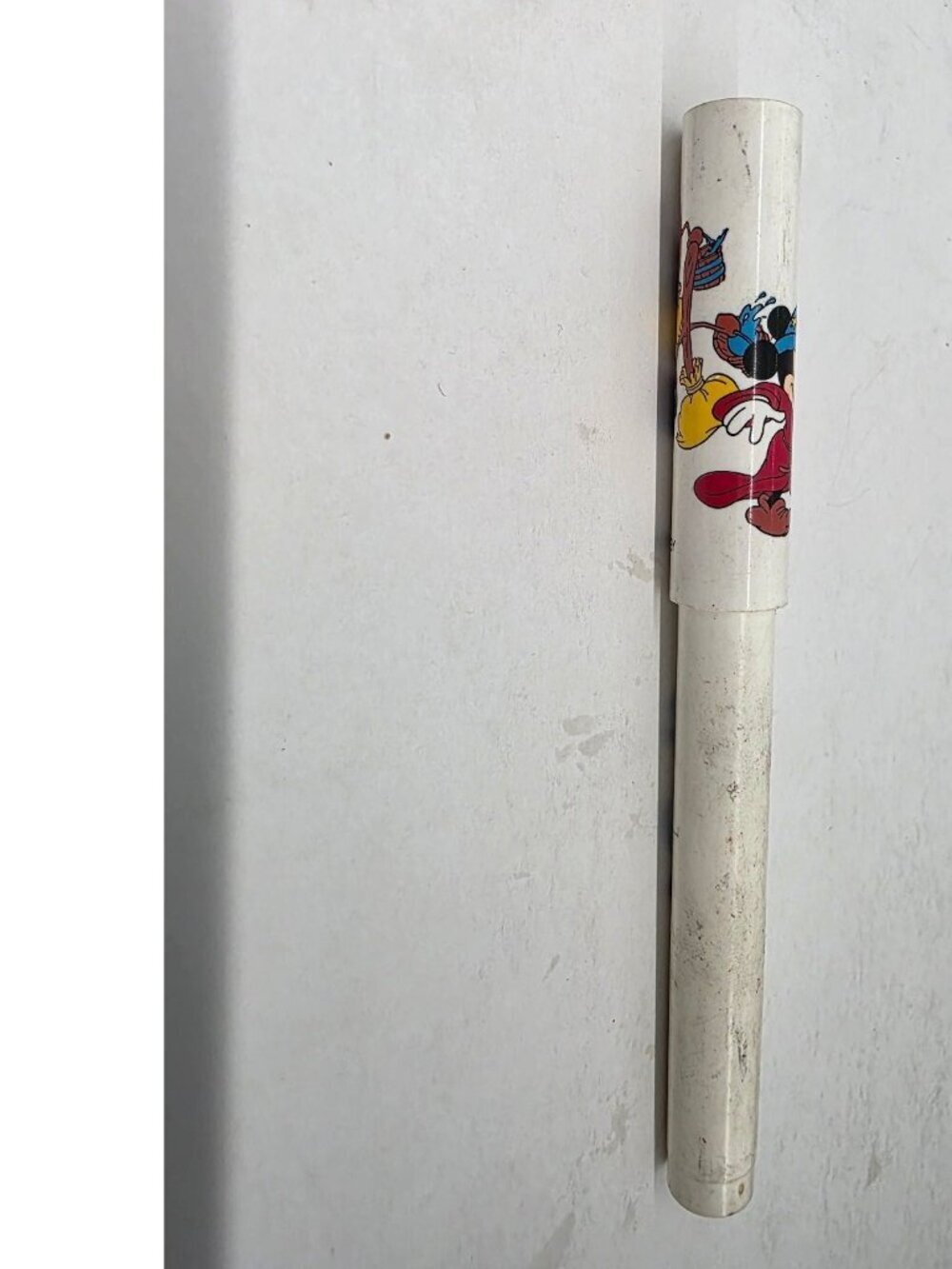 Sorcerer Mickey Donald Duck Disney Home Video Marker Pen White Plastic - Picture 4 of 11
